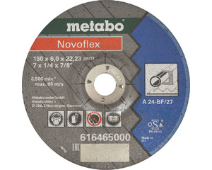 Диск зачистной по нержавеющей стали Metabo, 180х6х22 мм